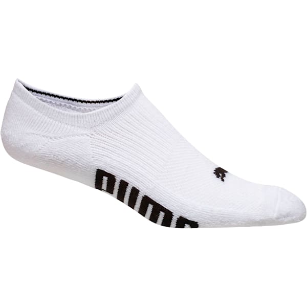 Men's Invisible No Show Socks [3 Pack], white, extralarge